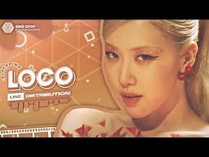 How Would BLACKPINK Sing "Loco" (ITZY) | Line Distribution (Color Coded)