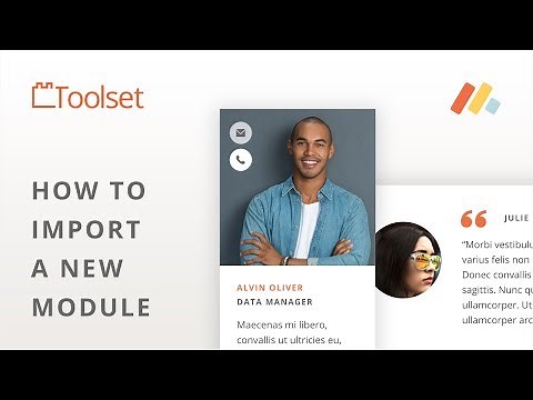How to add a module to your website