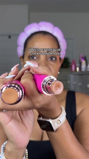 DOLL10 Peptide Blur Stick Foundation Review