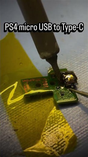 PS4 Controller USB-C Upgrade Mod 🎮🔌 #shorts