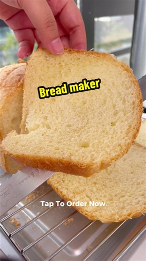 Transform your kitchen routine with a reliable bread maker. The KitchenInTheBox bread maker handles everything from dough to baked bread automatically. Perfect for busy mornings or cozy weekend baking. Enjoy fresh, golden crusted bread with soft texture inside every day. Easy to use, easy to clean, and a great tool for anyone who loves homemade bread. #newyearnewme #kitcheninthebox #breadmaker #breadmakertok #homebaking