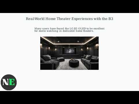 LG B3 OLED Review – Setup & First Impressions For A Home Theater