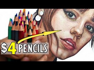 😱 $4 Colored Pencils Did THIS?✏️9- Steps Drawing Tutorial for Beginners