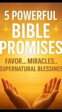 5 Powerful Bible Promises for Kings 🤴 & Queens 👸 of God | Declare Favor & Blessings Today #shorts