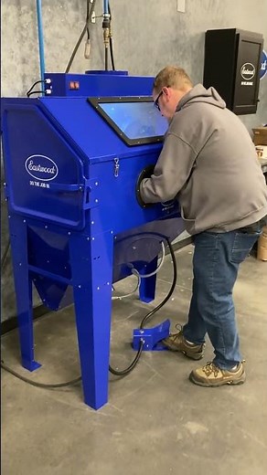 Exciting New B120 Blasting Cabinet - Eastwood Media Blaster
