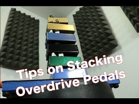 Stacking Overdrive Pedals into a clean AND dirty amp: Tumnus, Clarksdale, and Euphoria from Wampler