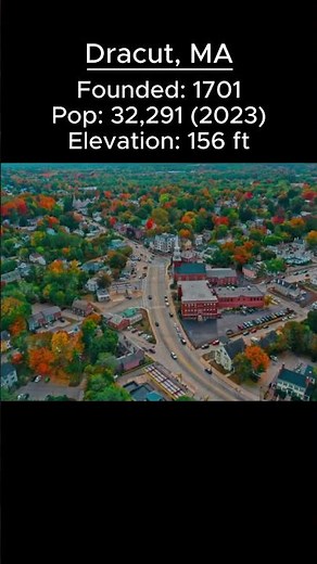 Random US Towns: Dracut, MA #shorts