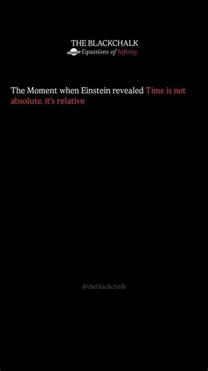 Soumyakanta Bhoi | Here is the full explanation 👇 For centuries, people believed in Newton’s idea time is absolute, ticking the same for everyone. But... | Instagram