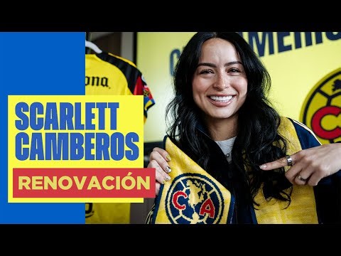 Scarlett Camberos renews with Club América Femenil | Exclusive interview | Let's go together!