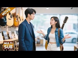 On his first day back, the CEO falls for a poor girl in a music store!