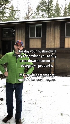 that one time my husband tried to convince me to buy a run down house on an overgrown property. i’m glad I let him convince me #homerenovation #homesweethome #garden