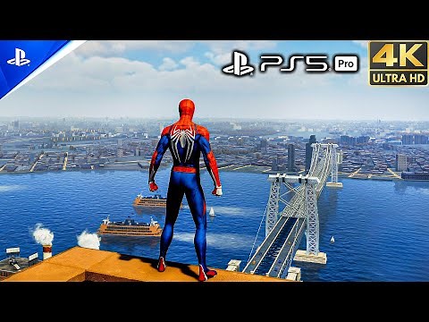 Spider-Man Remastered - PS5 Pro 4K 60FPS Gameplay