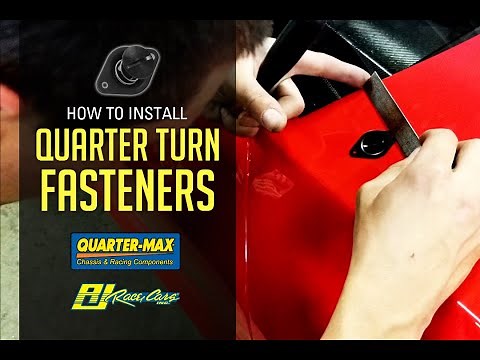 How to Install Quarter Turn Fasteners