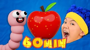 Om-Nom-Nom with Mini DB | Mega Compilation | D Billions Kids Songs | D Billions