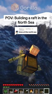 780K views · 8.4K reactions | Minecraft Raft Base #minecraft #minecraftbuilding #minecrafttutorial | Gorillo | Facebook