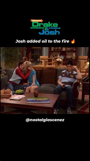 @nostalgiascenez on Instagram: "Drake almost had it 😂 Show : Drake & Josh (2004) Follow for daily nostalgia 🔥 #drakeandjosh #nostalgiascenez #childhood"