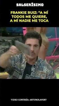 Frankie Ruiz unfiltered in a TV interview | Salserísimo Peru