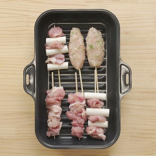 ラ・クックでらくらくクッキング「焼き鳥セット」（ラ・クックグラン）