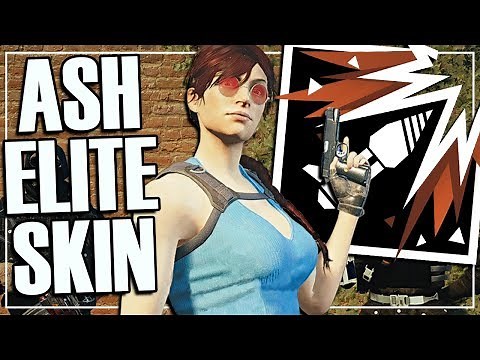 Ash Finally Got A Real Elite Skin - Rainbow Six Siege (Ash Tomb Raider)