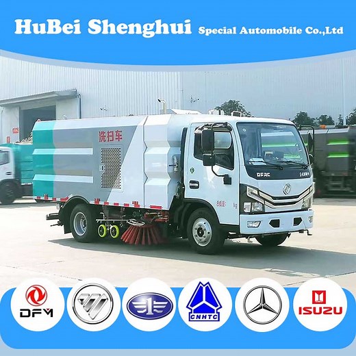 [Hot Item] 90pH Road Regenerative Air Street Sweeper Truck Street Cleaning Stainless Steel Tank Road Sweeper Truck