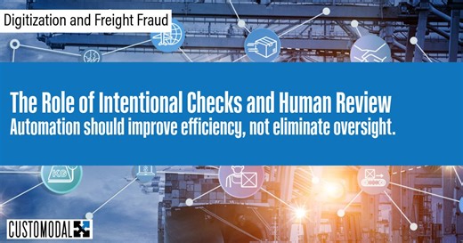 Combining Automation with Human Oversight for Effective Fraud Prevention | Customodal Inc posted on the topic | LinkedIn