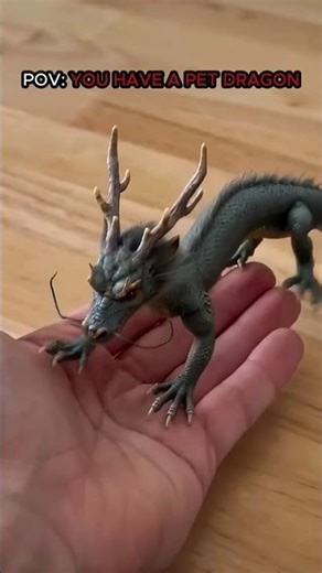 Scientists finally did it… or is this just magic? #dragon #pet #animals #shorts