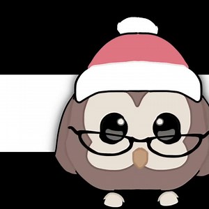 I GOT AN OWL IN ADOPT ME 🩷🍥 #animation #alightmotiontutorial #adoptme #owl #dreampet