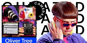 Oliver Tree Shows Off His Camera Collection (in the Biggest, Best Pants of All Time)