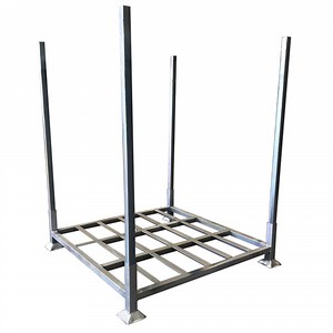 [Hot Item] OEM Heavy Duty Galvanized Steel Stacking Racks for Warehouse Stack Pallet