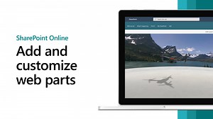 Hinzufügen und Verwenden von Webparts in einem SharePoint-Bereich