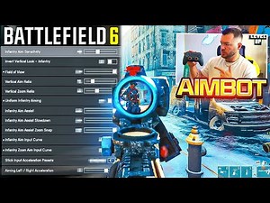 *NEW* BATTLEFIELD 6 Aim Assist Settings Make Controller Players Overpowered!🎮(BF6 Best Settings)