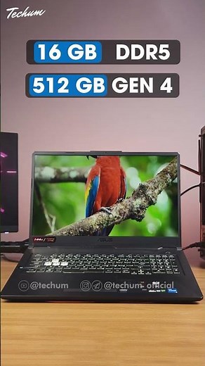 ASUS TUF Gaming A 15 : Best Gaming Laptop Under 1 LAKH