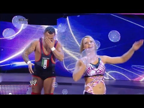 WWE RAW Emma vs Summer Rae 2/24/14