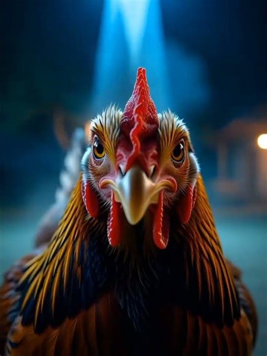 Galinha Correndo no Interior... e Nave Espacial Surge do Nada! 👽🐔😂