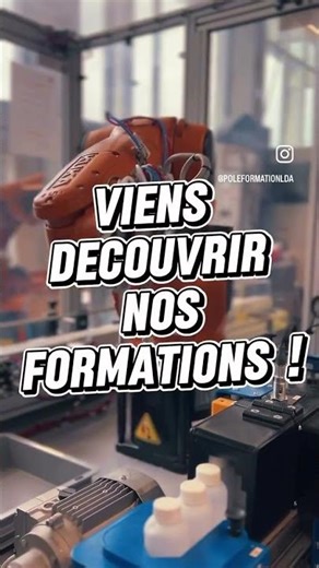 Viens découvrir la filière MAINTENANCE du CAP à l'Ingénieur au CFAI LDA #alternance #formation
