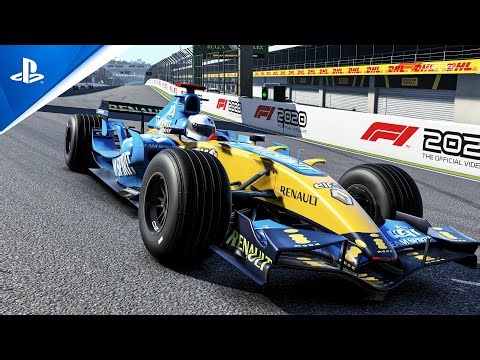 Fernando Alonso F1 2006 Renault Race Full Simulation Logitech G29 Gameplay