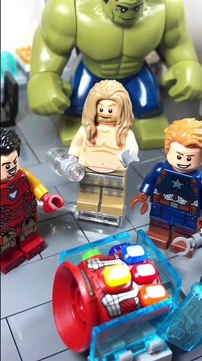 LEGO Avengers Endgame Snap Scene! 💥 #lego #shorts