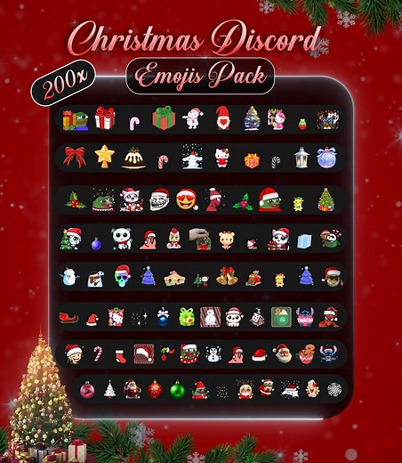 Christmas Emoji Pack: Animated Holiday Emojis for Discord & Twitch - Etsy UK