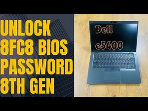 How to unlock 8FC8 || 8FC8 BIOS PASSWORD RESET