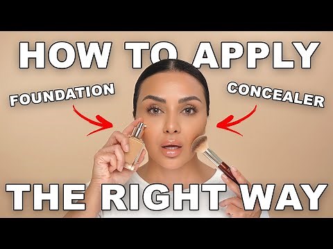 How To Apply Foundation And Concealer For Beginners