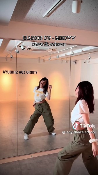 HANDS UP - MEOVV ダンスレッスンと踊ってみた