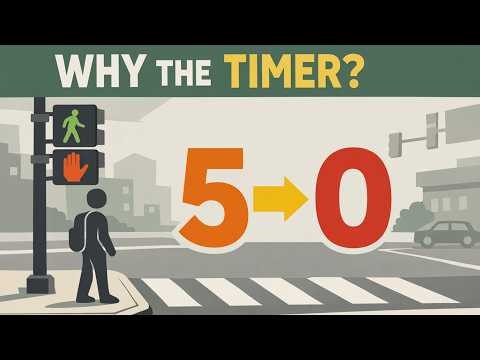 Why Crosswalk Signals Have Countdown Timers (It’s Not What You Think)