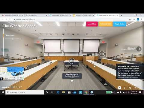 Wharton MBA Student-Led Virtual Campus Tour