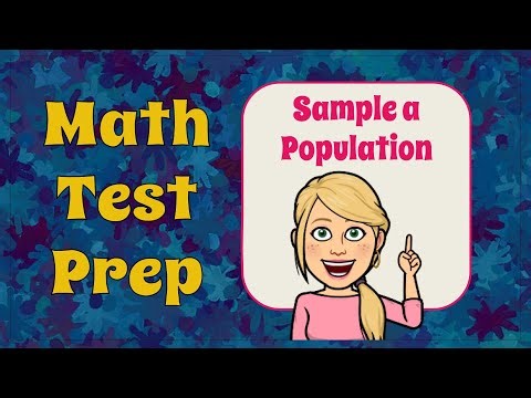 Identify the Best Way to Sample a Population | 7.SP.A.1 💚💙