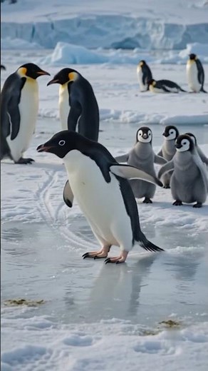 🐧 Thousands of Penguins March Together in Antarctica ❄️ | Stunning Wildlife in 4K