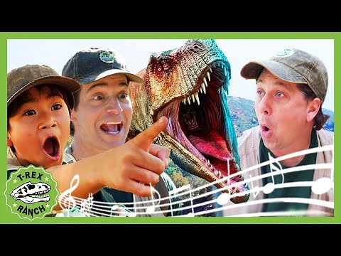 Dinosaur Vacation Song - Let's Go And Explore! | Dinosaur Music for Kids! T-Rex Ranch