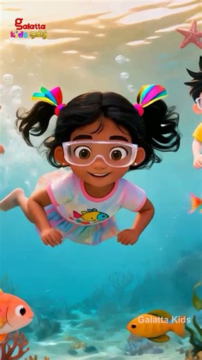 01 TAM AI Rhymes Under the Sea Song YT 1ST Edit Shorts V 32