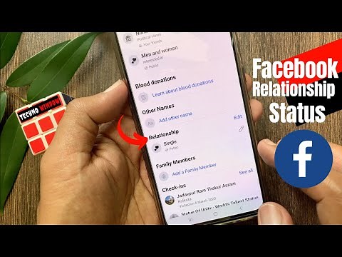 How To Add Relationship Status In Facebook