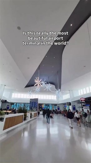 Is this the most beautiful airport terminal in the world?