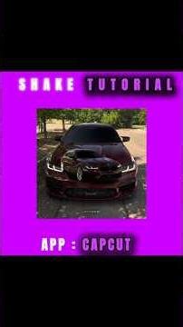 Capcut Tutorial part 1 Shake tutorial #ilnerxz #capcuttutorial